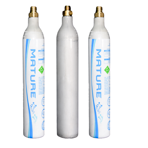 0.6L Co2 Bombola Mini per uso alimentare bottiglia